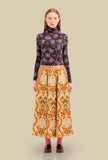 Gonna in Seta Floreal Chintz Heaven di Pierre Louis Mascia da Donna