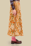 Gonna in Seta Floreal Chintz Heaven di Pierre Louis Mascia da Donna