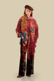 Pantalone Palazzo Velvet Persian Dream di Pierre Louis Mascia da Donna