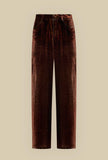 Pantalone Velvet Tobacco firmato Pierre Louis Mascia da Donna