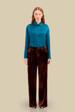 Pantalone Velvet Tobacco firmato Pierre Louis Mascia da Donna