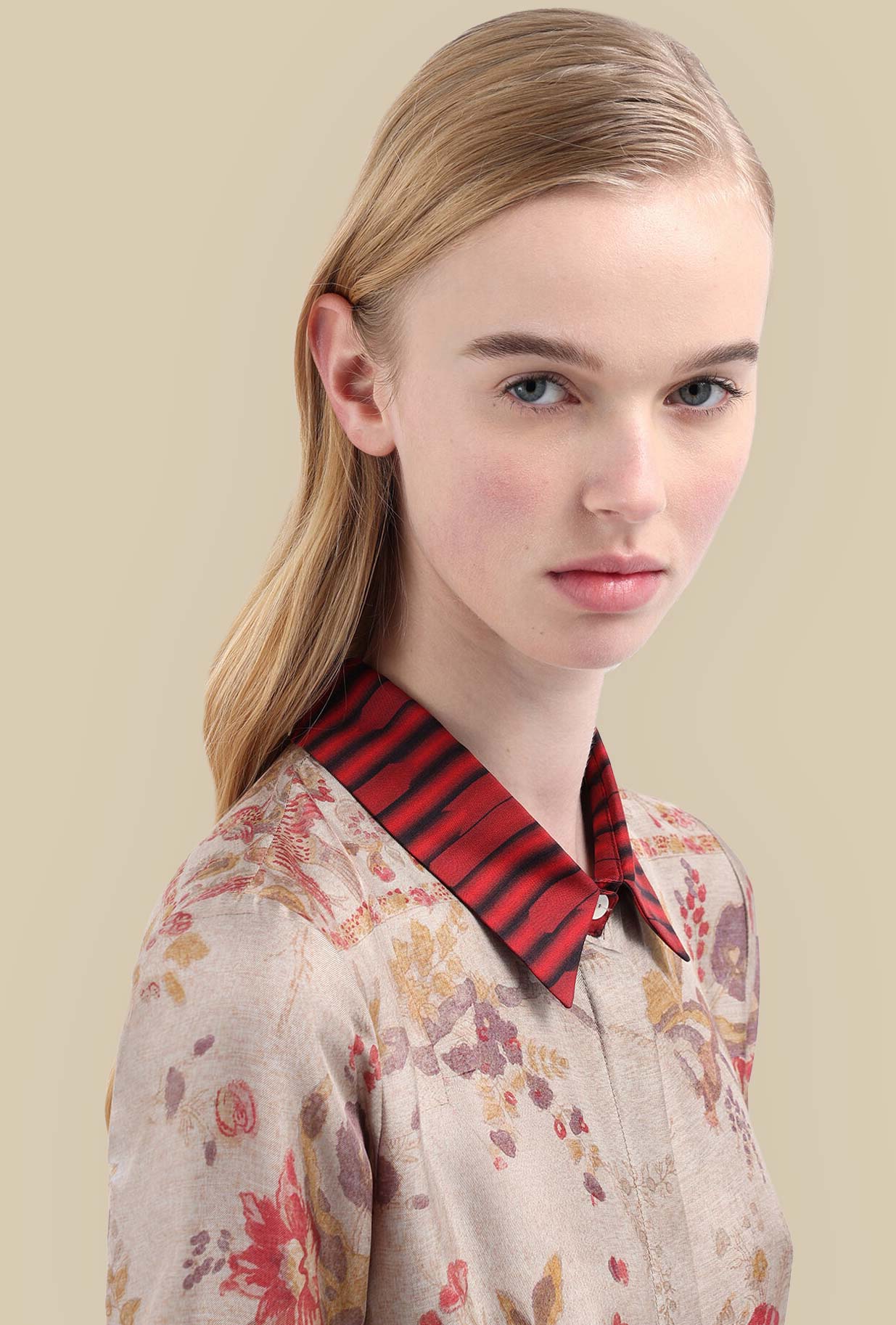 Pierre Louis Mascia Abito Chemisier Seta Passion Floral Brocade