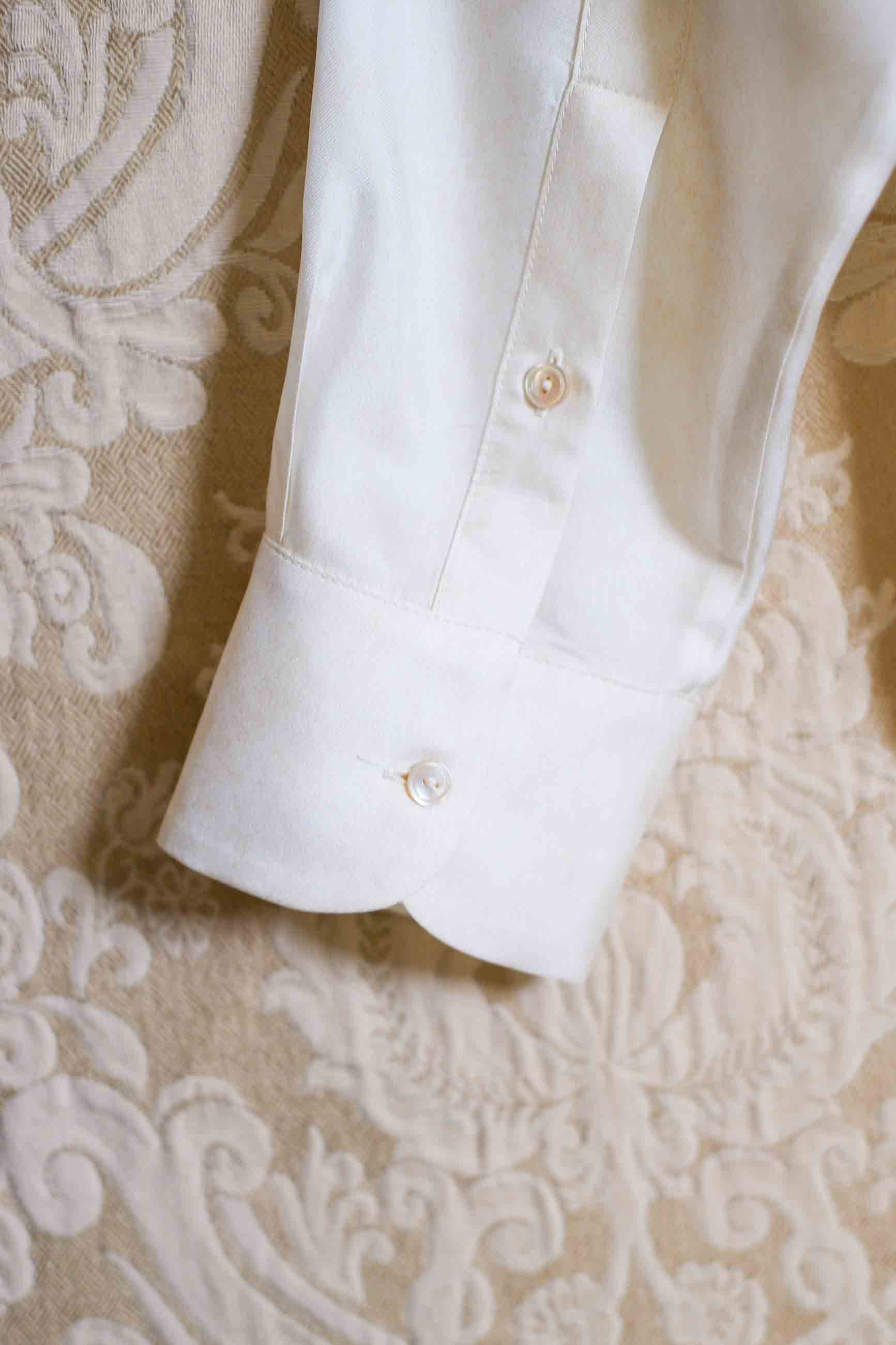camicia in seta di pierre louis mascia teasure of egypt vestibilità over