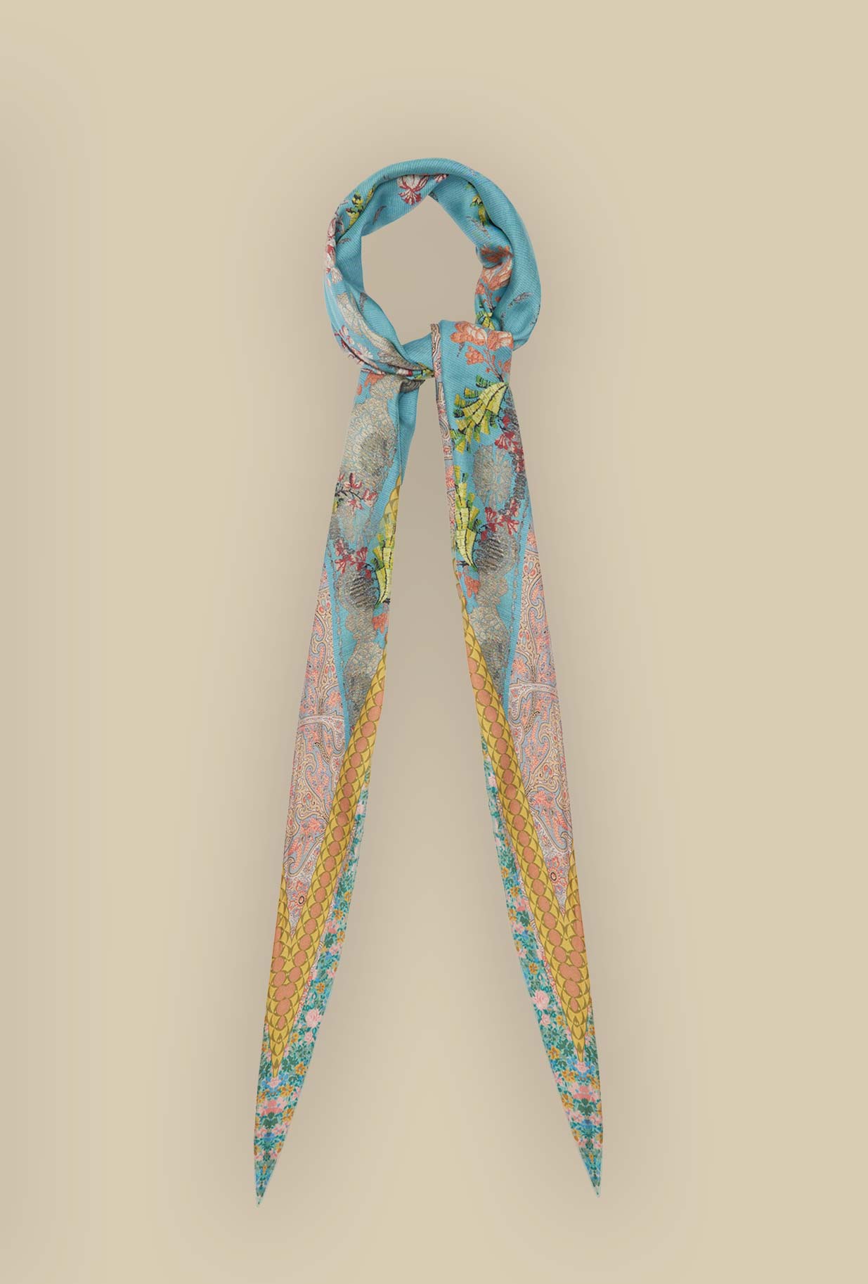 Foulard in seta Côte d’Azur Dream di Pierre Louis Mascia