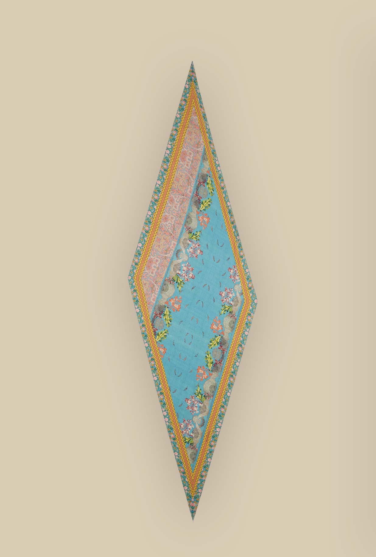 Foulard in seta Côte d’Azur Dream di Pierre Louis Mascia