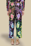 pantalone in seta aloe stampa kaleidoscope dream by pierre louis mascia ss24