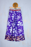 Pierre Louis Mascia Pantalone Palazzo Cialda in Seta Royal Flowers