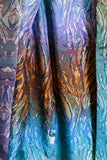 Spolverino in seta brocade di pierre louis mascia stampa malachite dream stagione ss24