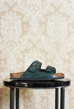 Sandalo modello birkenstock da uomo di post & Co anacapri agave studs