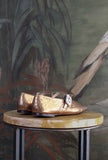 Ballerina So Chic Shiny Bronce di Prosperine di colore Choko Bronzo da donna