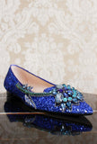 Ballerina gioiello in glitter di Prosperine stardust royal flower ss24 donna