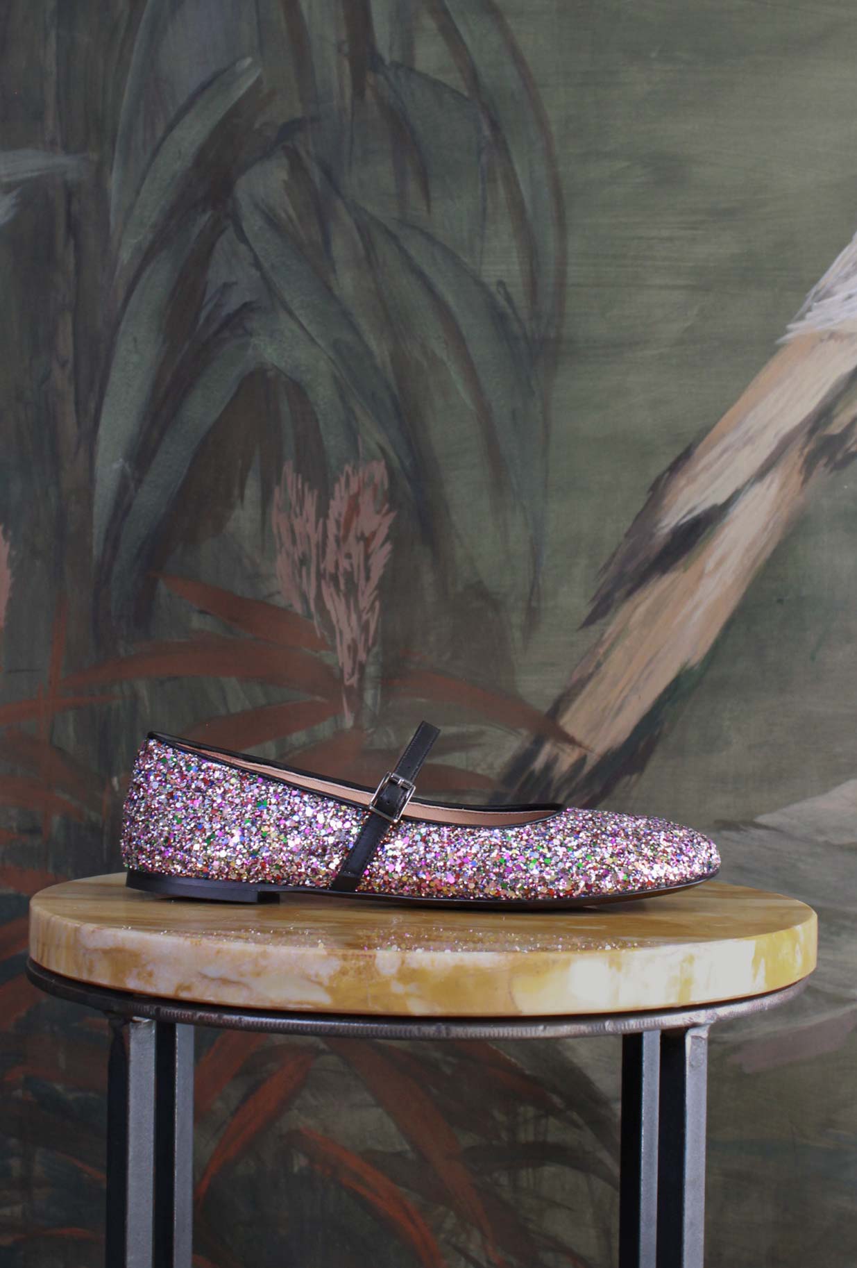 Ballerine Glitter Multicolor Prosperine di colore Rainbow arcobaleno Bronzo