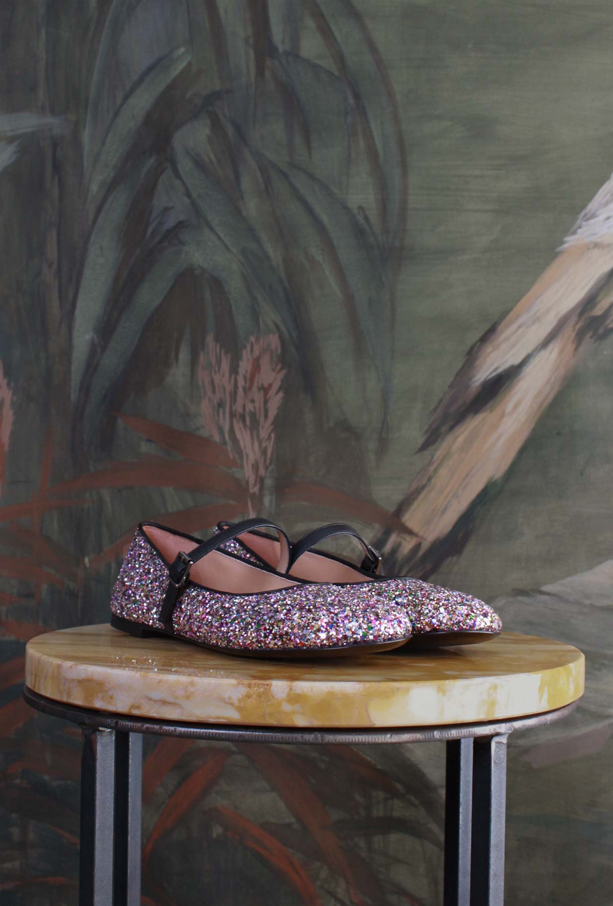 Ballerine Glitter Multicolor Prosperine di colore Rainbow arcobaleno Bronzo