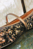 Ballerine Manhattan con Cinturino di Prosperine tonalità Autumn Bronze da Donna