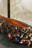 Ballerine Manhattan di Prosperine paillettes tonalità Autumn Bronze da Donna
