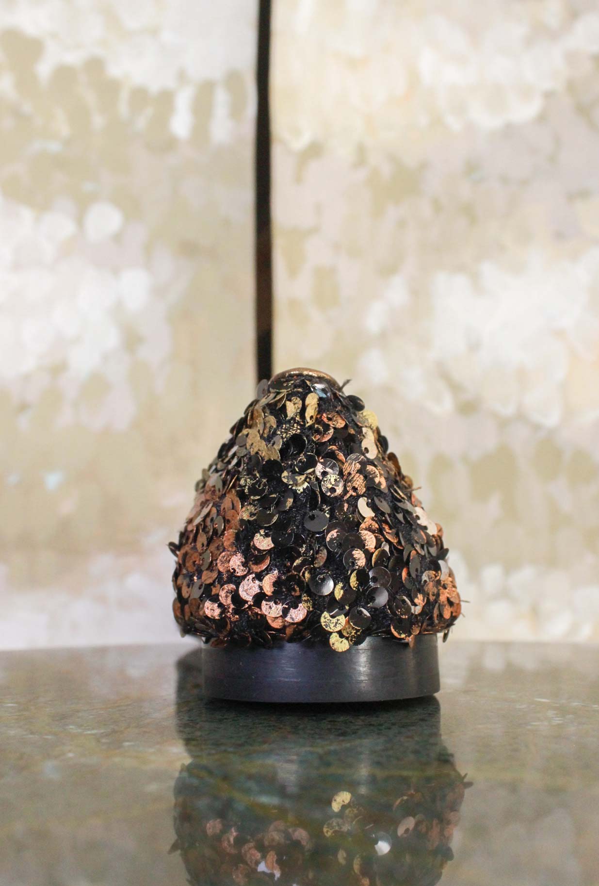 Ballerine Manhattan di Prosperine paillettes tonalità Autumn Bronze da Donna