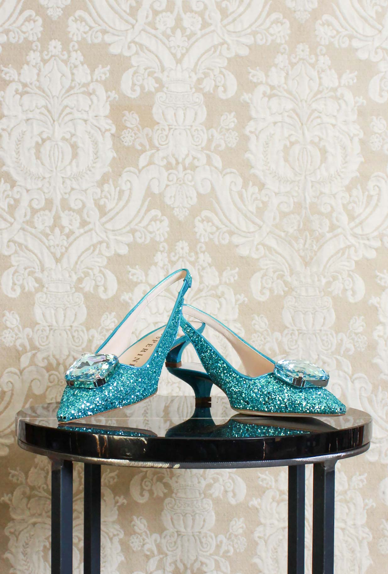 Prosperine Donna Slingback My Love Turquoise Galax Sarzana