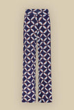 Pantalone Fluid Con Baschina Biru