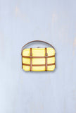 Borsa Titilla Rafia Yellow