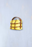 Borsa Titilla Rafia Yellow