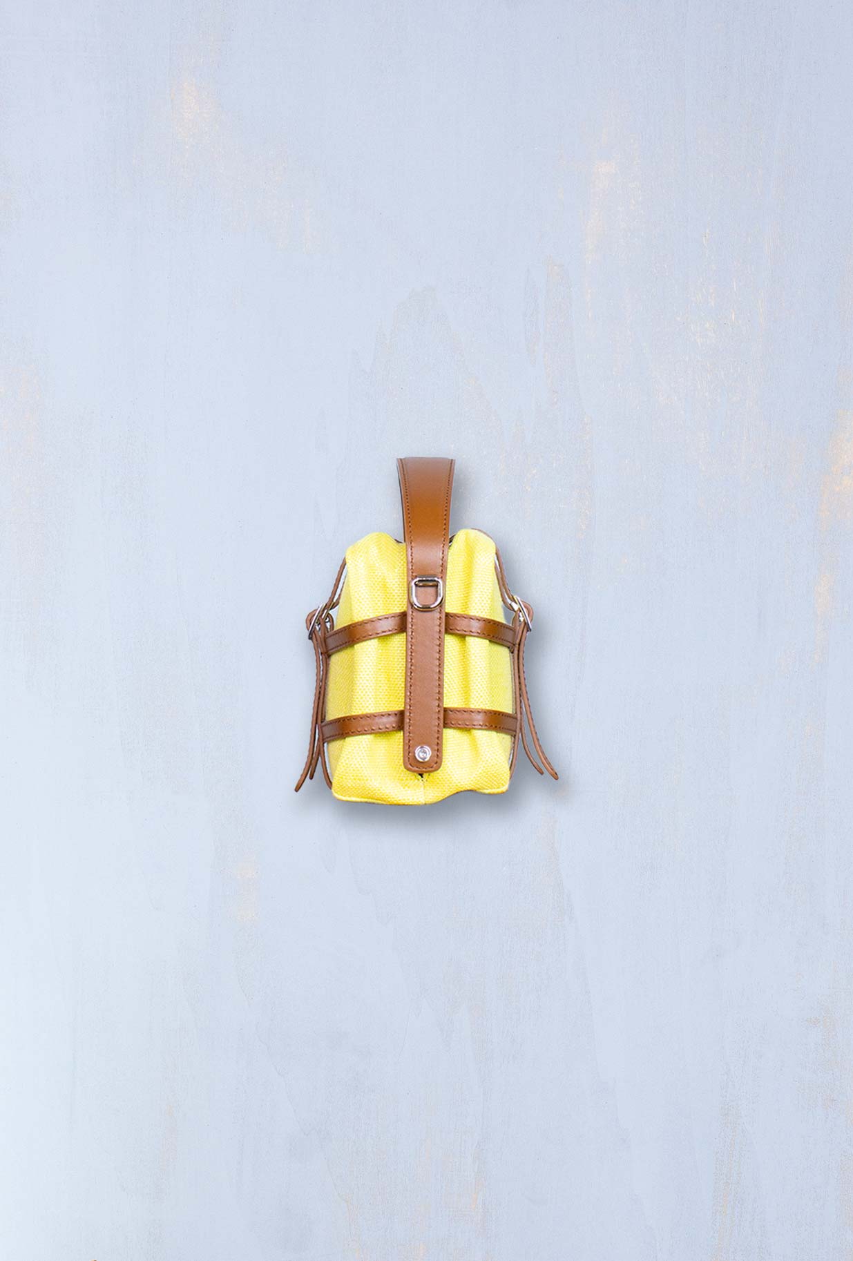 Borsa Titilla Rafia Yellow
