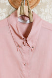 camicia in garza di tela9 da donna senza maniche color dusty rose