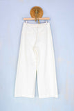 Tela 9 Donna Pantalone Zeus Off White