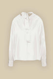 Camicia Uvetta di Tela tonalità Gesso da Donna