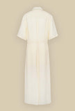 Chemisier Cherrye di Tela Straw Yellow in puro cotone da Donna
