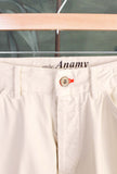 Pantalone Chino Anamy firmato Telacruda realizzato in cotone nell’intramontabile tonalità Ecru da Uomo