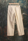 Pantalone Chino Anamy firmato Telacruda realizzato in cotone nell’intramontabile tonalità Ecru da Uomo