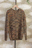 Sweater V-Neck Dean di Telacruda realizzato nella calda tonalità Camel da Uomo