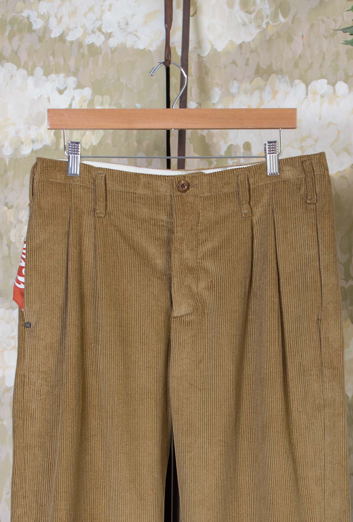 Pantalone Uniform di Telacruda realizzato in un raffinato tessuto dalla tonalità Biscuit da Uomo