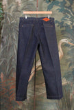 Jeans Anamy firmato Telacurda realizzato in raw denim da Uomo