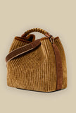 Borsa Coral Velvet Caramel