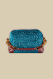 Borsa Stresa Chenille Pavone della maison via mail bag made in italy autunno inverno 23