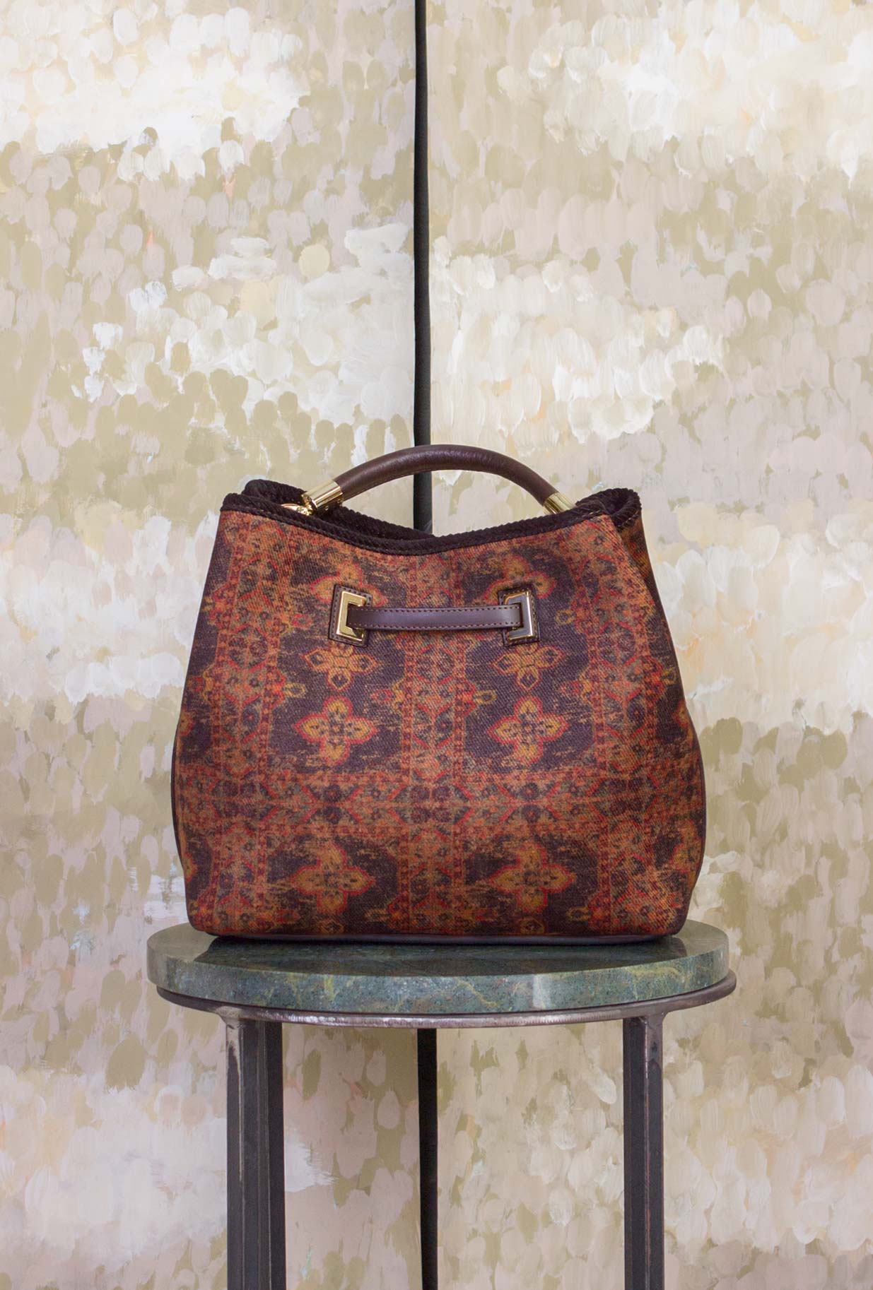 Borsa Secchiello Cayos Damask Flowers
