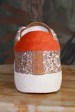 Date Lineare e sinuosa, Sneakers Hill Low Glitter Bronze fall-winter