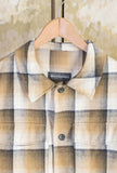 Over-shirt di White Sand realizzata in cotone Japan Artisan nell’intramontabile motivo Ocre Check da Uomo