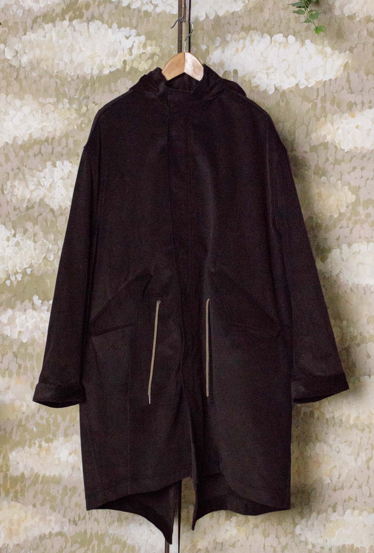 Parka di White Sand realizzato in cotone cerato nella profonda tonalità Choco da Uomo