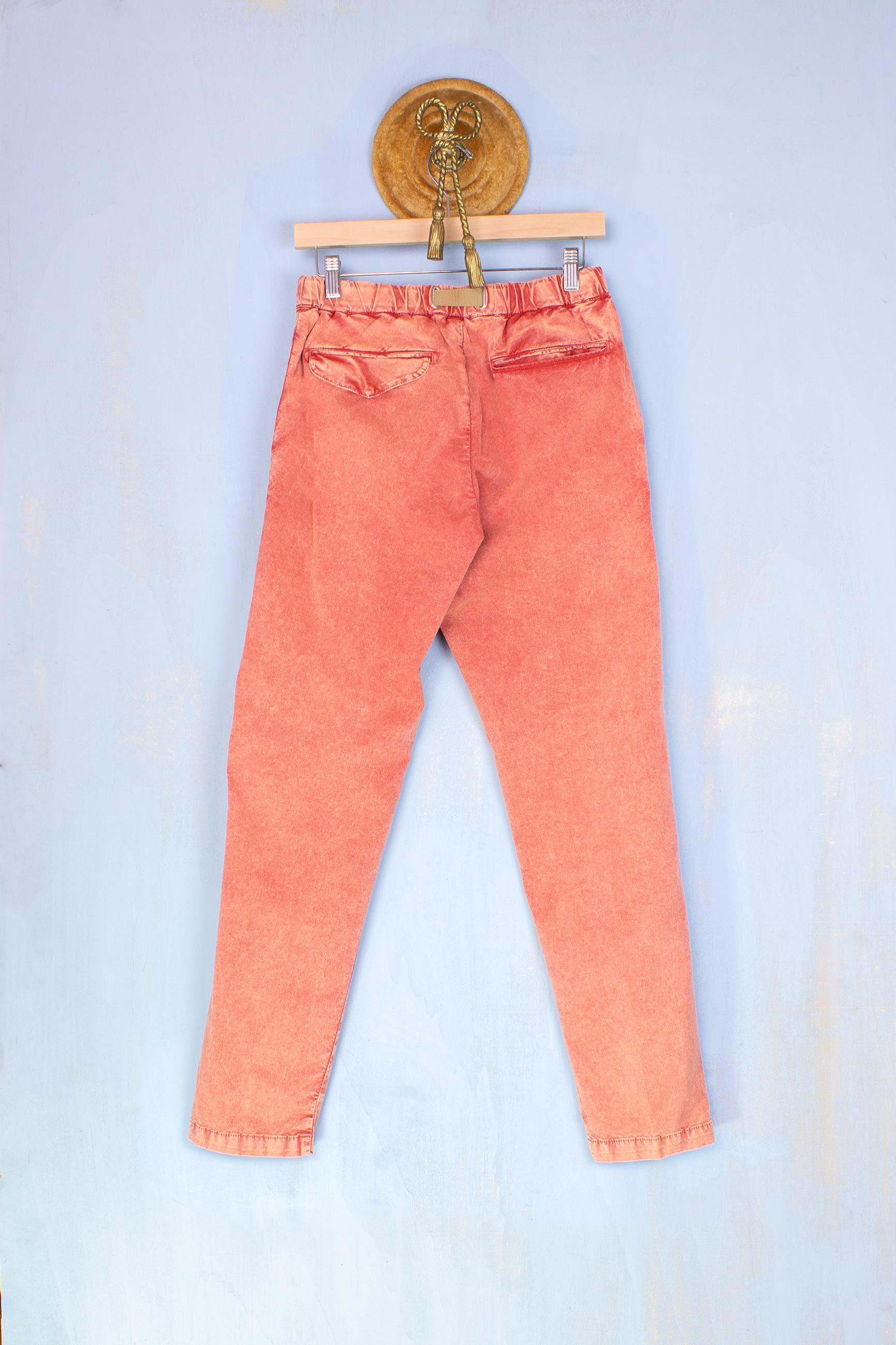 Pantalone Jogger Chino Marble Coral