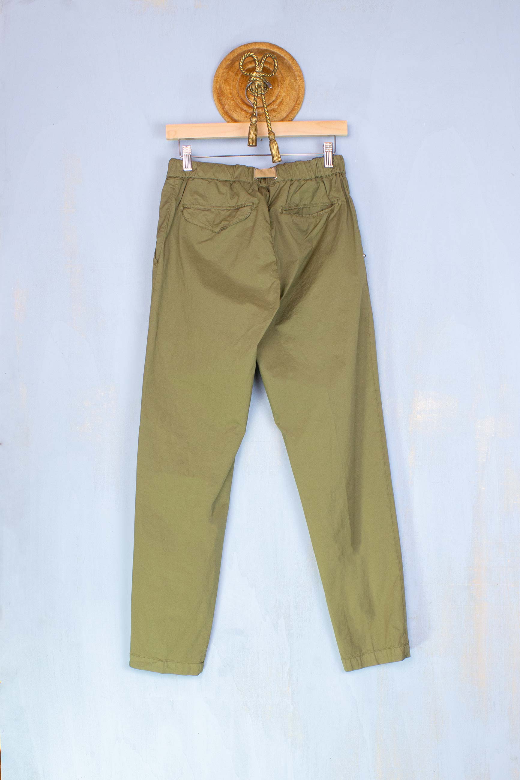 Pantalone Jogger Chino Papertouch Army