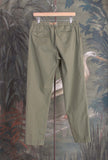 Panta-jogger di White Sand tonalità Sage Green da Uomo