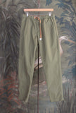 Panta-jogger di White Sand tonalità Sage Green da Uomo