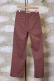 Panta-jogger Oliver di White Sand realizzato in pregiato pima cotton tonalità Rust da Uomo