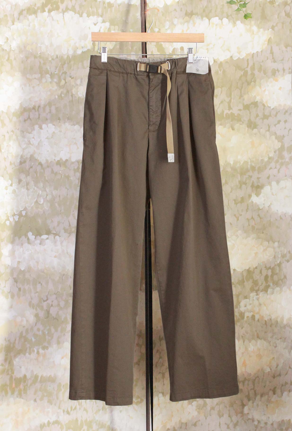 Panta-Jogger Oliver 2 Pinces Bark Green