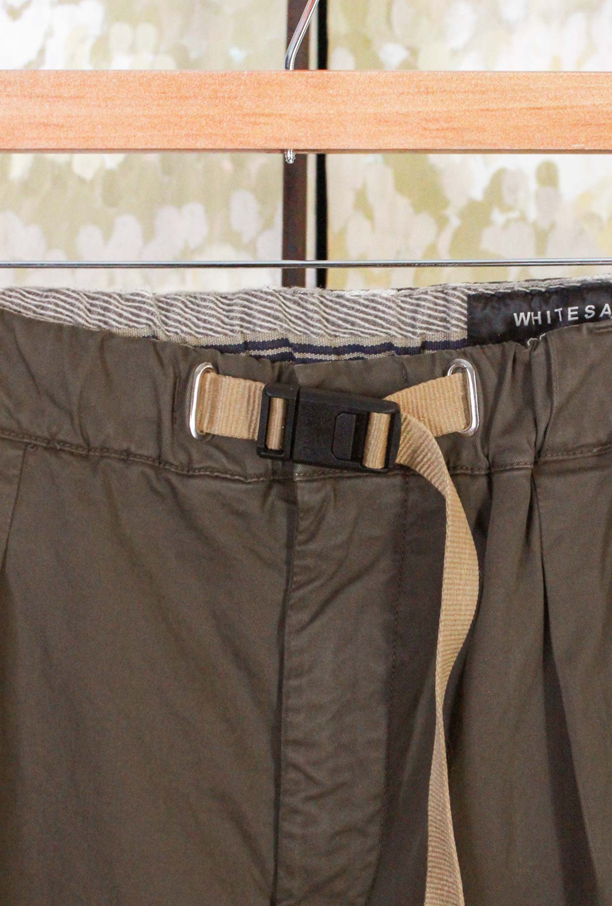 Panta-Jogger Oliver 2 Pinces Bark Green
