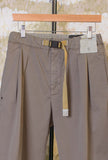 Panta-jogger Oliver di White Sand realizzato in pregiato pima cotton tonalità Grey da Uomo