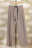 Pantalone Oliver di White Sand doppia pince motivo Micro Vichy da Uomo