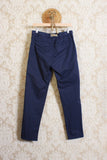 Pantalone chino greg di white sand da uomo in cotone papertouch blue